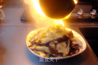 呲啦一声响-【油泼蒜香蒸茄条】的做法步骤:7