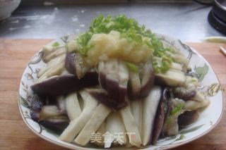 呲啦一声响-【油泼蒜香蒸茄条】的做法步骤：5