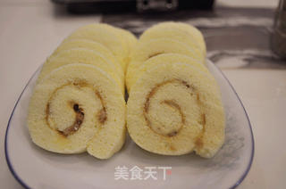 肉松蛋糕卷的做法步骤:11
