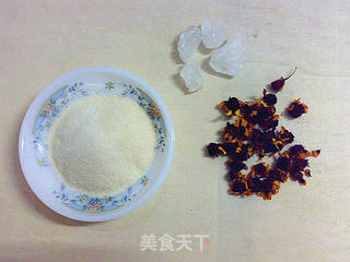 雪菊水晶冻的做法步骤:2