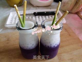 紫薯西米小布丁的做法步骤:14