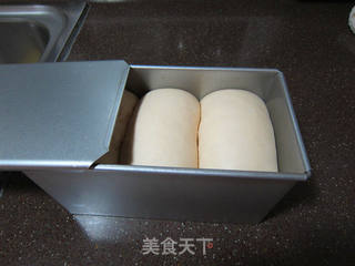 醇浓豆浆吐司的做法步骤:12