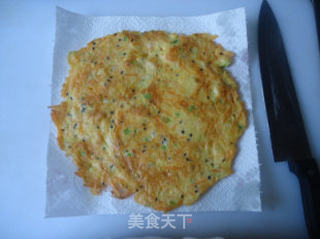 胡萝卜鸡蛋饼【宝宝辅食餐】的做法步骤:10