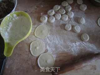 芹菜牛肉水饺的做法步骤:4