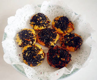 豆腐素菜饼的做法步骤:11