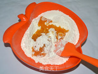 椰蓉南瓜饼的做法步骤:2