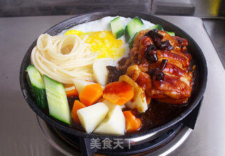 铁板照烧鸡腿的做法步骤:12