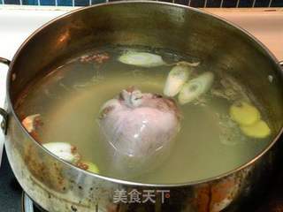 卤猪心的做法步骤:4