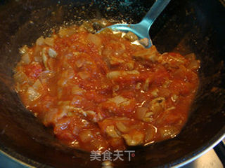 番茄里脊肉焖饭的做法步骤:12
