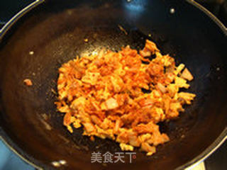 泡菜蛋炒饭的做法步骤:6