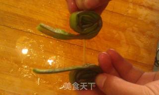 紫蝴蝶斑纹豇豆的做法步骤:7
