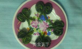 紫蝴蝶斑纹豇豆的做法步骤:9