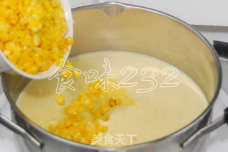 鲜玉米牛奶冰棍的做法步骤:4