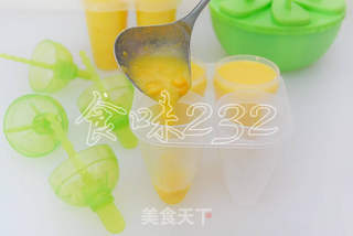 鲜玉米牛奶冰棍的做法步骤:8