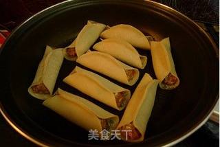 鲜肉西葫芦锅贴的做法步骤:5