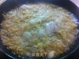 东北酸菜白肉的做法步骤:8