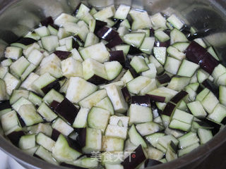 茄丁肉酱胡萝卜面的做法步骤：4