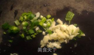 虾仁小白菜疙瘩汤的做法步骤:3