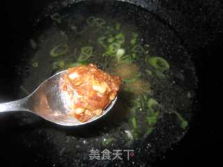 油麦菜汆丸子的做法步骤:3