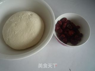 枣馒头的做法步骤：2