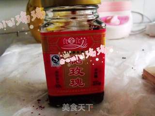 玫瑰布丁的做法步骤:2