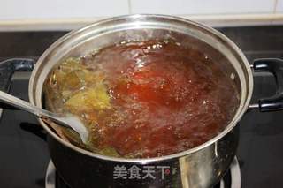【品臻客五常稻花香粥米试用报告】荷叶莲子凉粥的做法步骤:3
