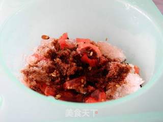 西瓜巧克力刨冰的做法步骤:11