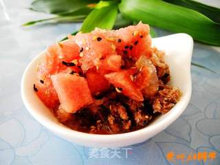 西瓜巧克力刨冰的做法步骤:12