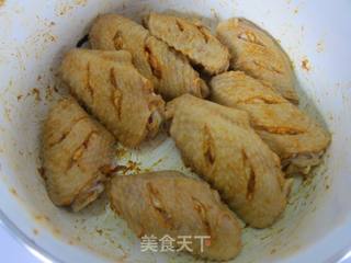 咖喱煎翅的做法步骤：5
