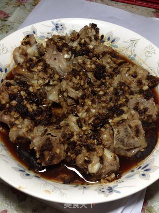 豉汁蒸排骨的做法步骤:7