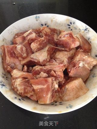 豉汁蒸排骨的做法步骤：2
