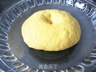 南瓜豆沙包的做法步骤:7