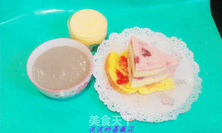 DIY慕斯蛋糕-----女儿的生日礼物的做法步骤:5