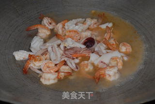 咖喱海鲜的做法步骤:9