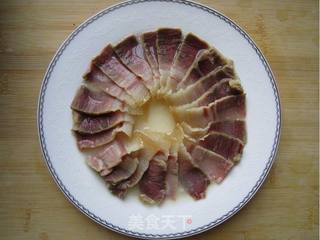 蒜泥咸肉的做法步骤:7