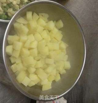 彩色熟沙拉的做法步骤:7