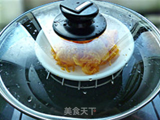 南瓜焦糖布丁的做法步骤:3