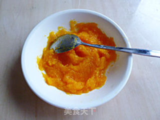 南瓜焦糖布丁的做法步骤:4