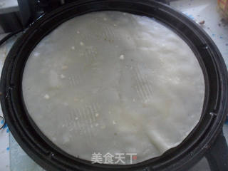 火腿鸡蛋饼DIY的做法步骤:5