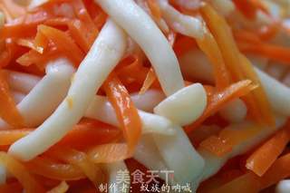 凉拌酸辣海鲜菇的做法步骤:6