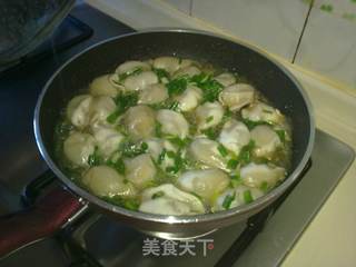 鸡蛋煎饺的做法步骤:4