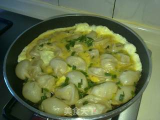 鸡蛋煎饺的做法步骤:6