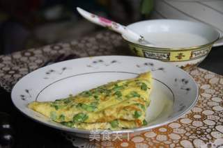 鸡蛋芦笋早餐饼的做法步骤:8