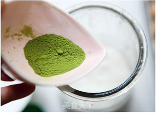 抹茶冰淇淋的做法步骤:4