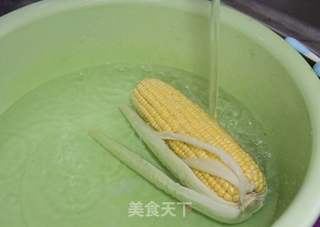 微波玉米的做法步骤:4