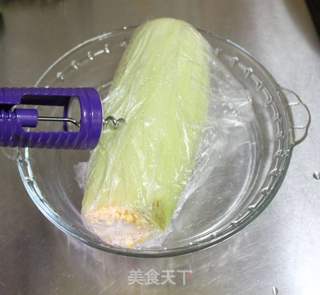 微波玉米的做法步骤:5