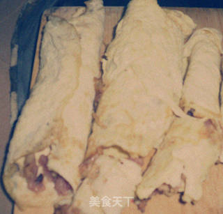 蛋卷(春卷)的做法步骤:4