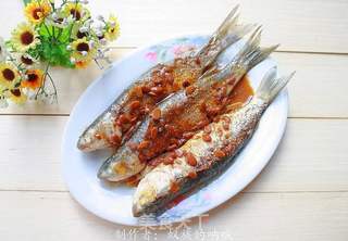 黄豆酱焖乌头鱼的做法步骤:6