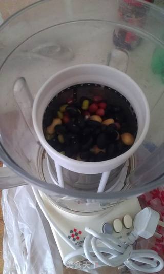 妈妈的营养混合豆浆~!的做法步骤:3