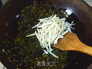 雪菜肉丝的做法步骤:4